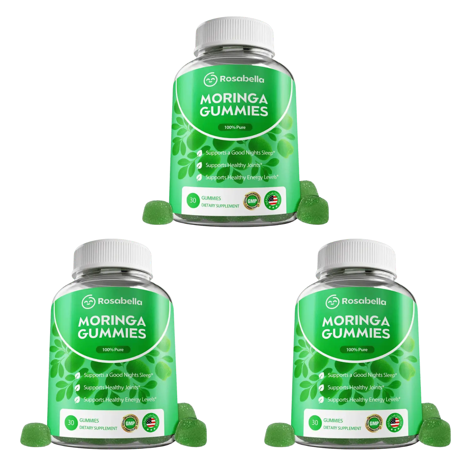 Rosabella Moringa Gummies-