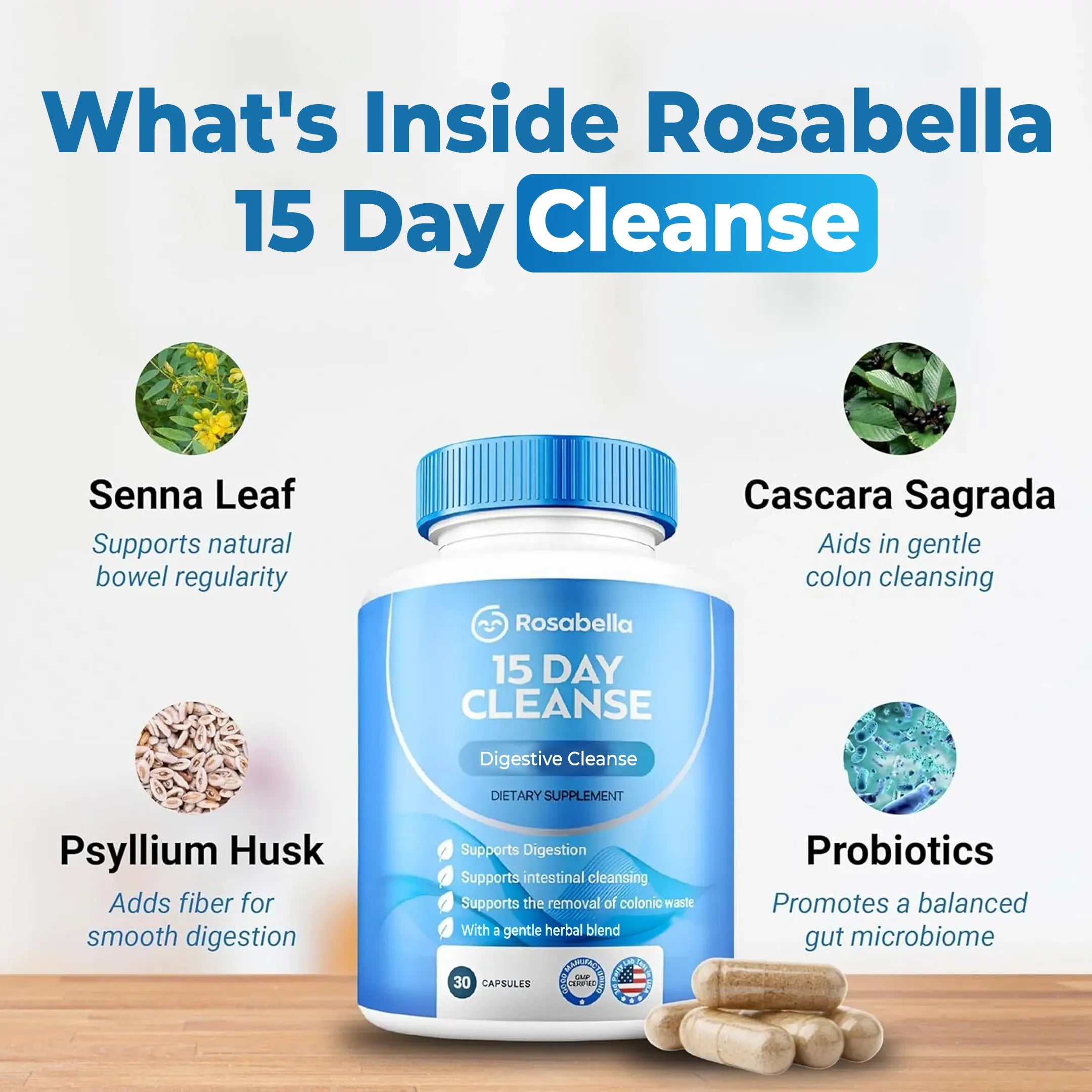 Rosabella 15 Day Colon Cleanse