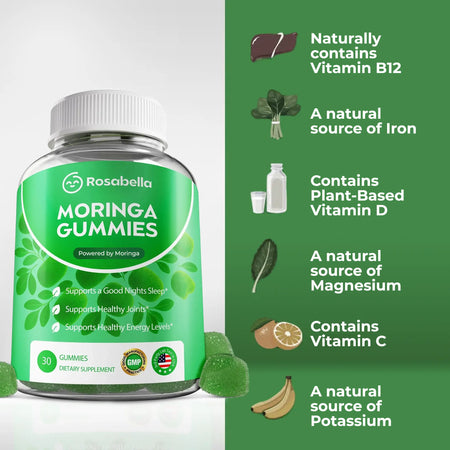 Rosabella Moringa Gummies-