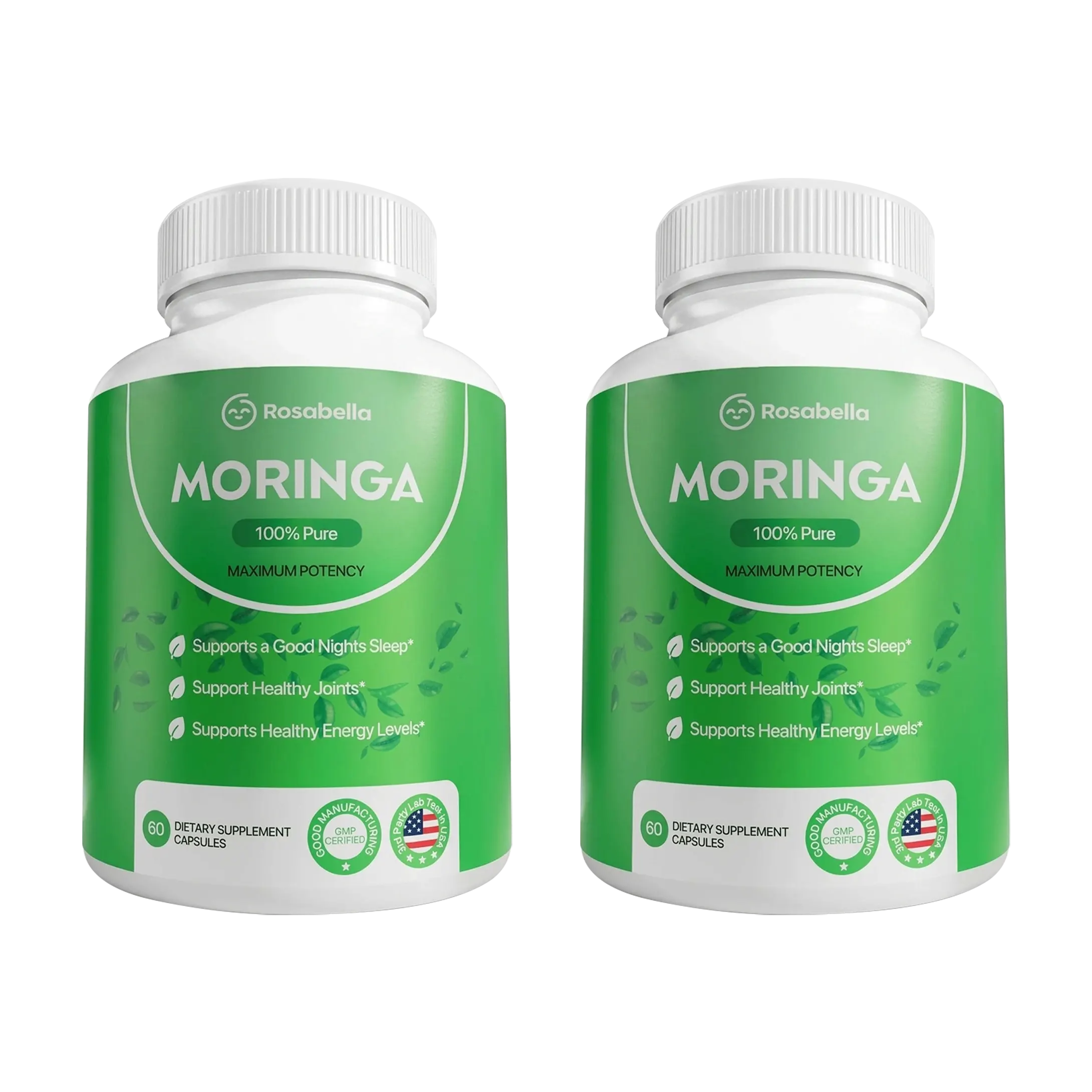 Rosabella Moringa Powder Capsules-
