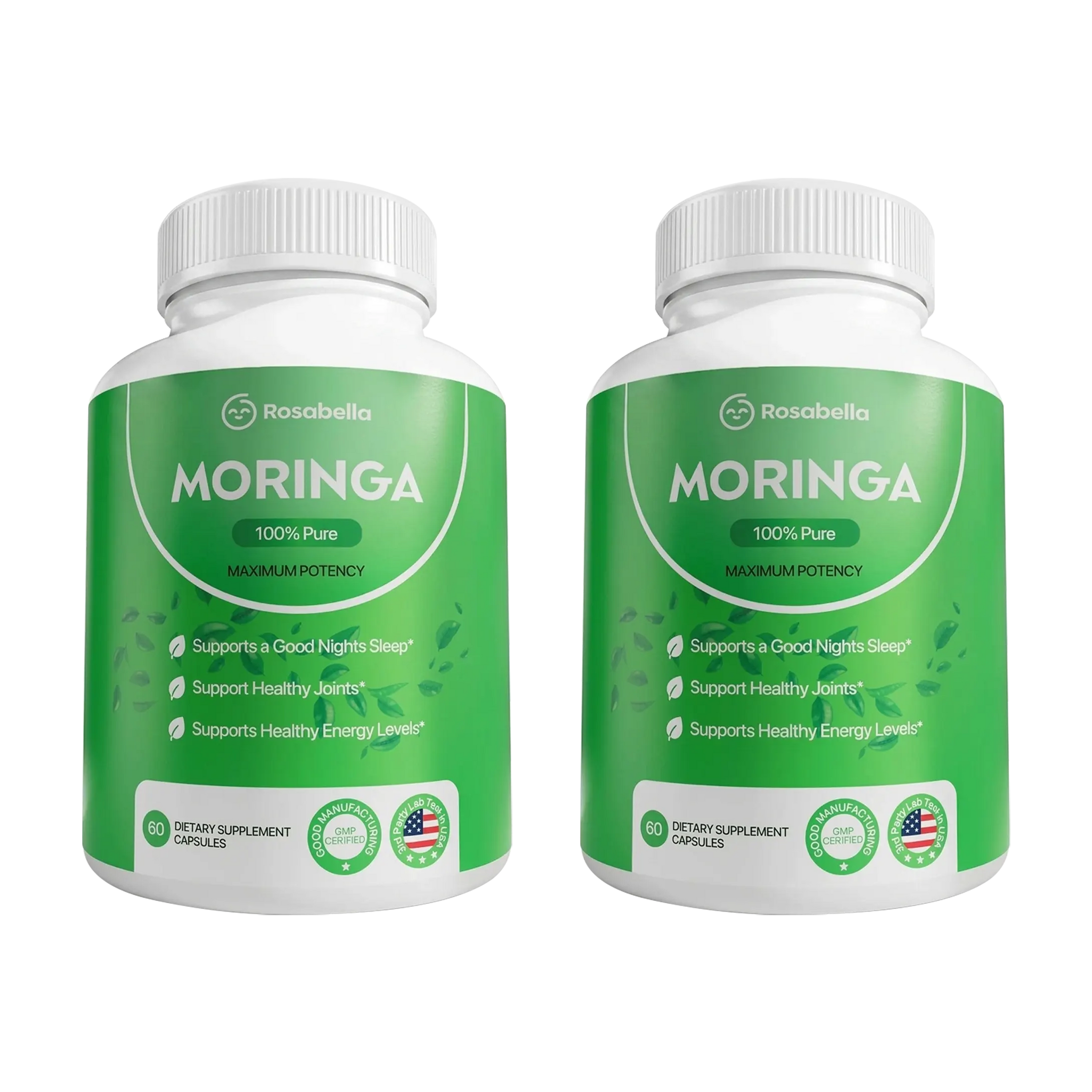 Rosabella Moringa Powder Capsules-